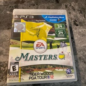 Tiger woods pga tour 12 ps3 game